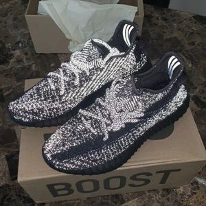 Adidas Boost 350 V2 Black “Reflective”